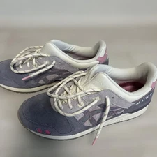 Asics Gel-Lyte 3 Lavender Gray/Ivory Sneakers 27cm Near Mint Pre-Owned
