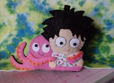 Handmade Ornament Inspired by Robert Smith The Cure Close to Me Octopus