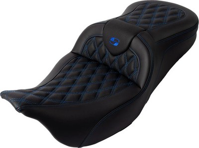 808-07B-182B1 SEAT ROAD SOFA - FLT 08-UP LS BLAU MIT BR FLHR 1690 ABS KING 2013