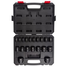 Sunex Tools 2640 12 Inch Drive Impact Socket Set 19-piece Sae 38-1-12