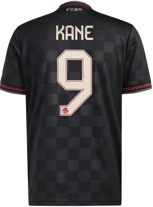 Camiseta Bayern UCL 2025/26, KANE 9, versión para jugadores, talla mediana (ajuste delgado)
