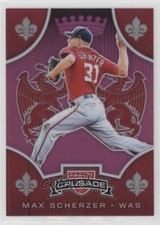 2019 Panini Chronicles Crusade Pink Prizm 13/25 Max Scherzer #25 1j8