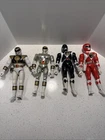 Vintage 1993 MMPR Power Rangers 8” Action Figures Lot of 4 - As Is
