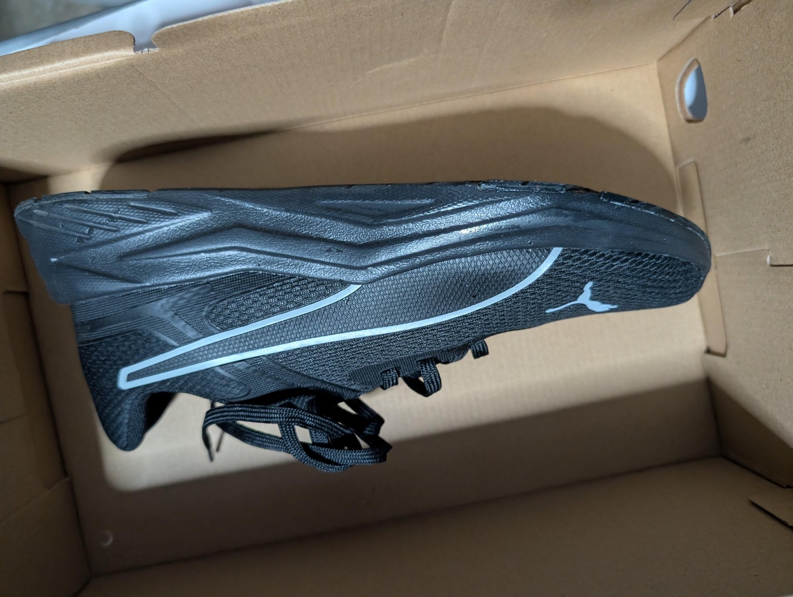 Puma Disperse Shoes Mens Size 9 Black Mesh SoftFoam Running Sneakers 312263 03 thumbnail 5