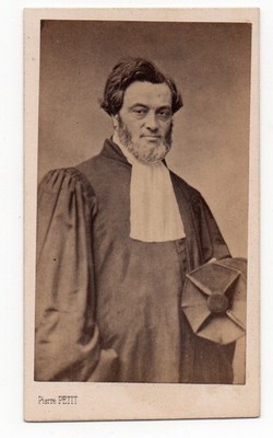 Jules FAVRE CDV by Pierre PETIT circa 1860 vintage albumen print