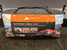 Ozark Trail, 21' x 15  x 78  10-Person Family Camping Tent, USED ONCE