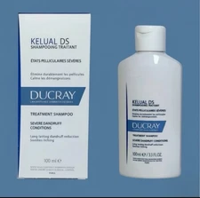 Ducray Kelual DS Anti Dandruff Shampoo 3.3oz / 100ml  EXP 03/2028