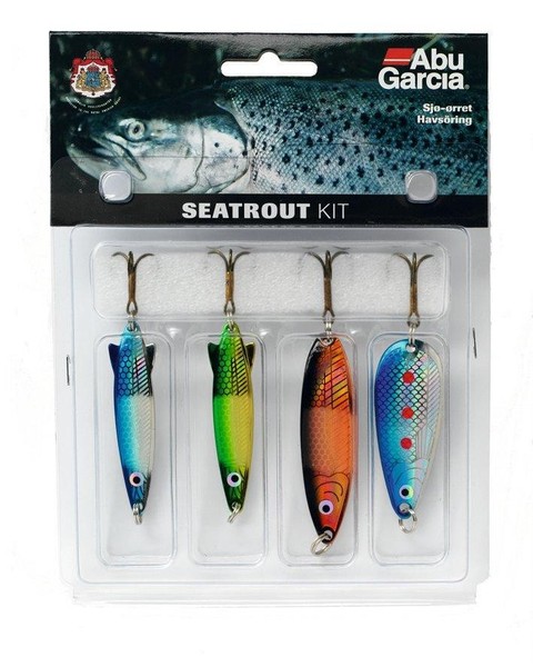 Abu Garcia Lure Kit Sea Trout - 4 MeerforellenköDer, Blinker KunstköDer Angelset-image
