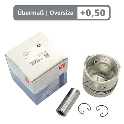Kolben ÜM 0,50mm für Mitsubishi Pajero 2.5 TDiC NE 130088002321 Cyl. 2+4 4D56T