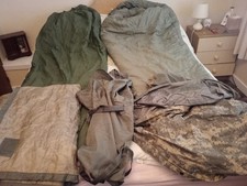 Us Army Modular Sleep System Ucp Camo With Wobbie(Poncho Liner)