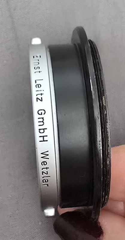 Ernst Leitz GmbH Wetzlar Leica 42mm Adaptor Bayonet To Screw Mount
