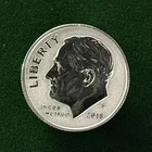 2018  S SILVER REVERSE PROOF ROOSEVETT DIME