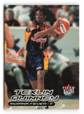 2000 Ultra WNBA #94 Texlin Quinney Rookie Indiana Fever RC
