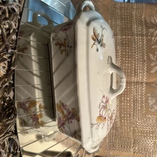Antique Porcelain Serving Dish