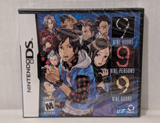 1st Print 999: Nine Hours, Nine Persons, Nine Doors (Nintendo DS, 2010) NEW