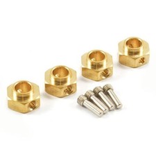 Fastrax RC TRX-4 Brass Hex Wheel Hub (4) - FTTX316BR