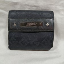 Jean Paul Gaultier Bifold Wallet Black Used