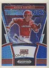 2020 Prizm Draft Picks Thunderstruck Blue & Carolina Hyper Hayden Cantrelle 09vh