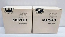  20 MF2HD 3.5" Preformatted Floppy Discs 135 Tpi/2MB - 2 Sealed Boxes of Disks