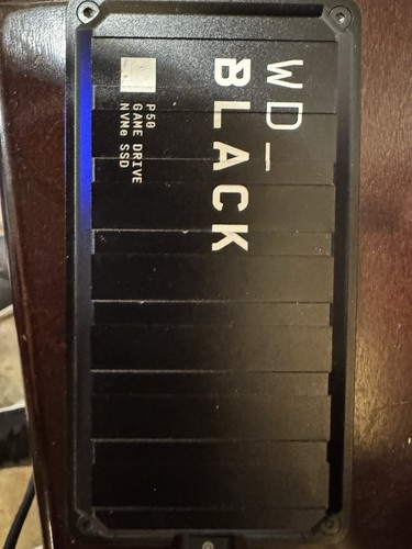 WD BLACK P50 2TB Game Drive NVMe SSD - Afbeelding 2 van 4