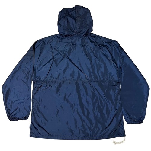 Spirit Jersey Herren Navy Kapuze Windbreaker Pullover Jacke LARGE Light Neu ohne Etikett - Bild 2 von 11