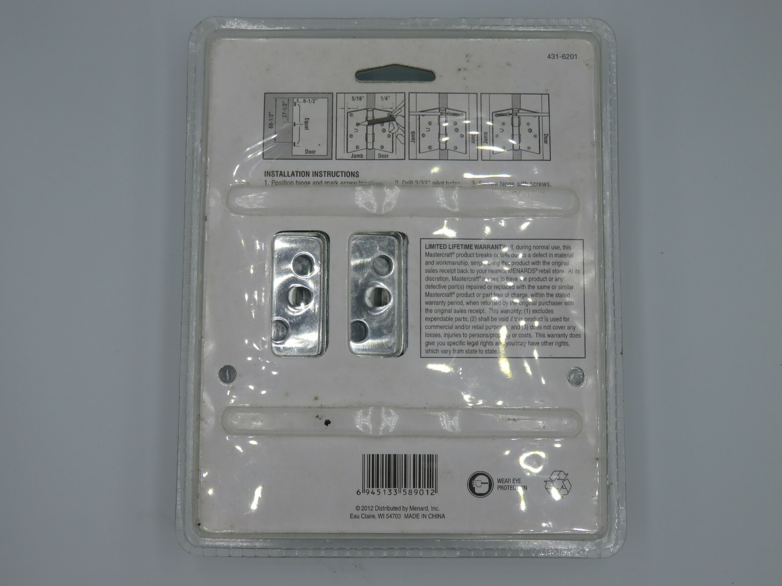 Mastercraft Removable Pin Door Hinges Chrome finish 3 pack (B2n) eBay