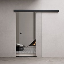 Home Interior Sliding Glass Doors Track Rail Kit Driver Pattern Range 775-1025mm