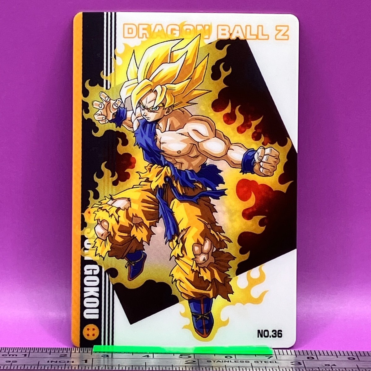 完品級　ドラゴンボールZ 孫悟空　プラチナカード ドラゴンボールZ 孫悟空 ベジータ キラカード - メルカリ