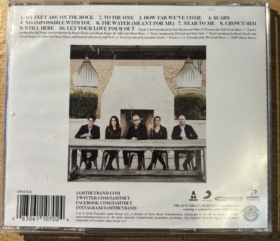 I AM THEY * TRIAL & TRIUMPH * US CD ALBUM (2018) PLAYS GREAT CHRISTIAN ROCK - Изображение 2 из 4