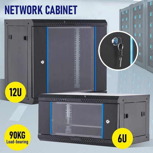 Wall Mount Network Cabinet Network Server Rack Cabinet, Data Rack Server Cabinet - Picture 2 of 9