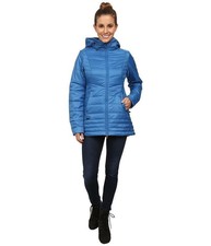 Outdoor Womens Breva Parka Waterproof Coat Jacket - Blue - Large - Free P+p