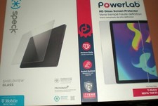 Lot of 2 Tempered Glass Screen Protectors for T-Mobile REVVL TAB 5G, sealed pkgs
