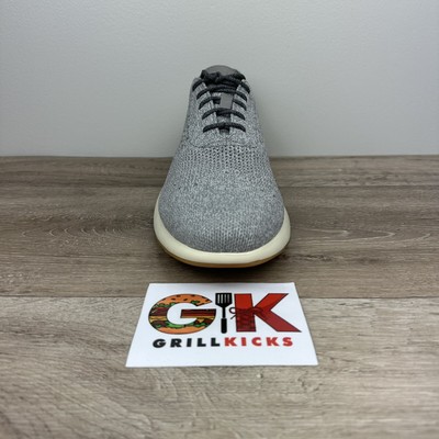 Cole Haan mens Grand Troy Knit Oxford, Cool Gray/Ironstone 