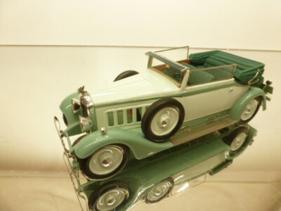 ZZ MODELS  MINERVA 25 PK RAPIDE - BELGIUM - GREEN 1:43 rare - VERY GOOD - 76