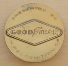 Bronze Goodyear Tire Medallion
