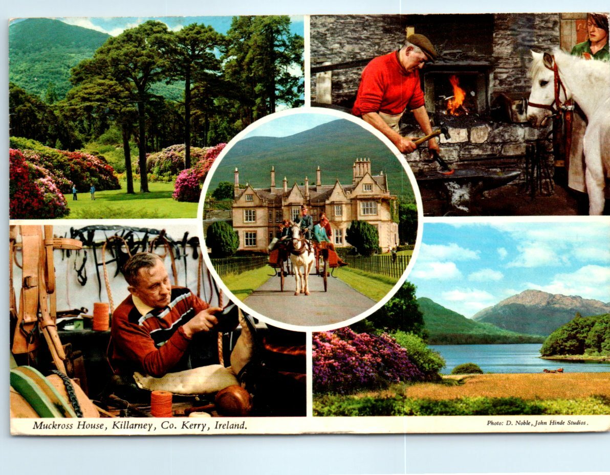 Postal Muckross House, Killarney, condado de Kerry, Irlanda eBay