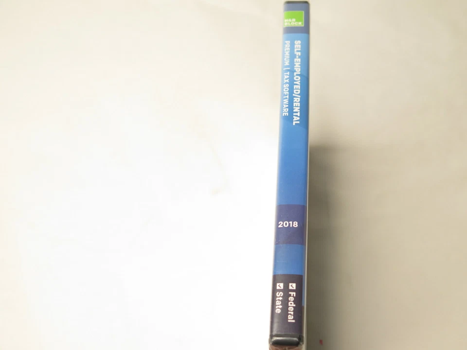 H&R BLOCK Self Employment Rental + State / Federal Software ~ 2018 ~ NEW - Image 3 of 3