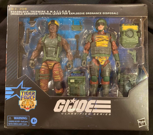 G.I. Joe Classified #126 Tiger Force Roadblock Tripwire M.A.C.L.E.O.D