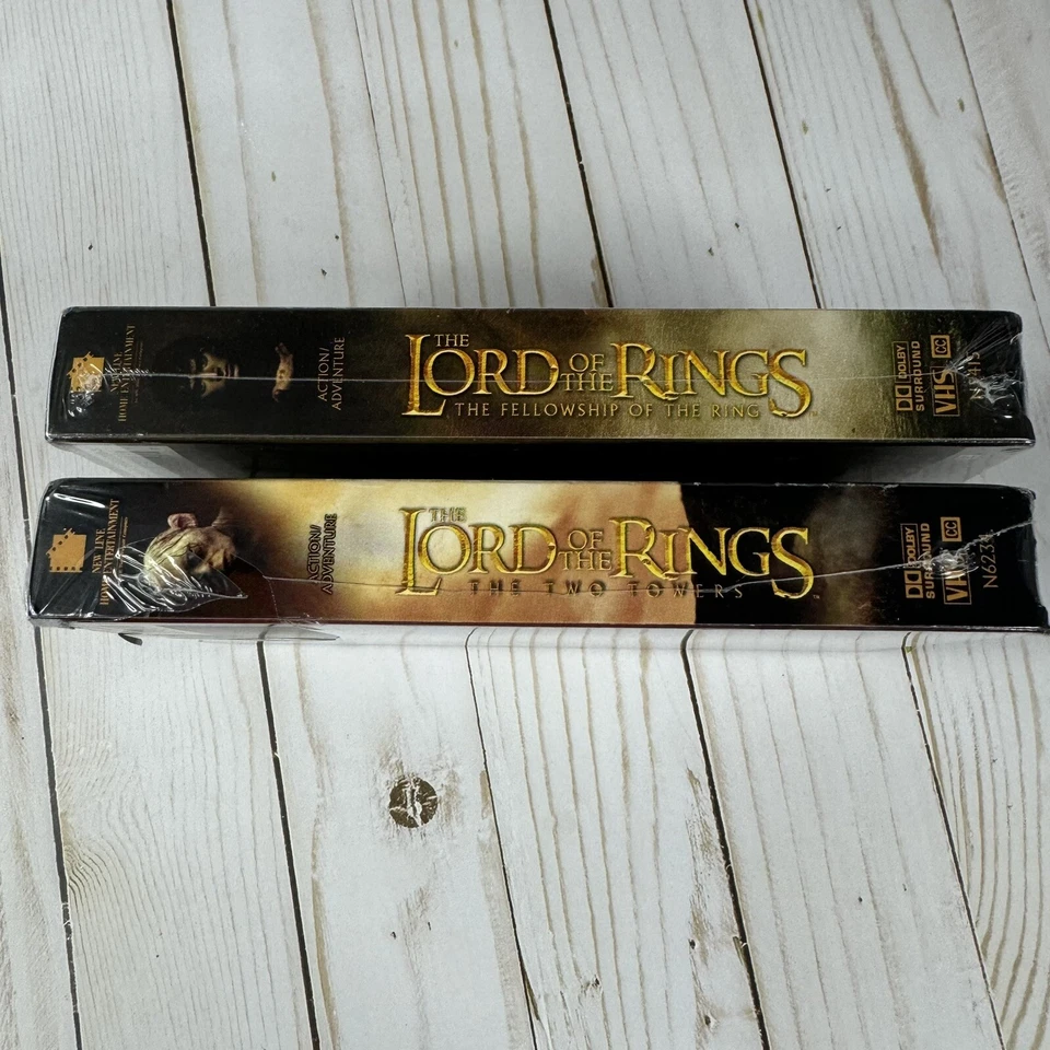 Властелин колец Братство кольца и две башни лот из 2 видеокассет новый - Изображение 4 из 4