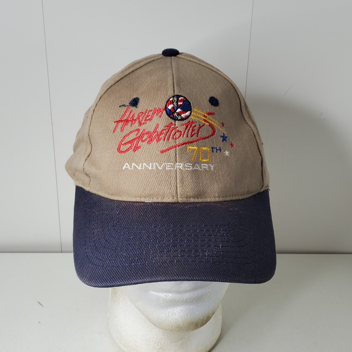 Harlem Globetrotters 70th Anniversary Embroidered Logo Snapback