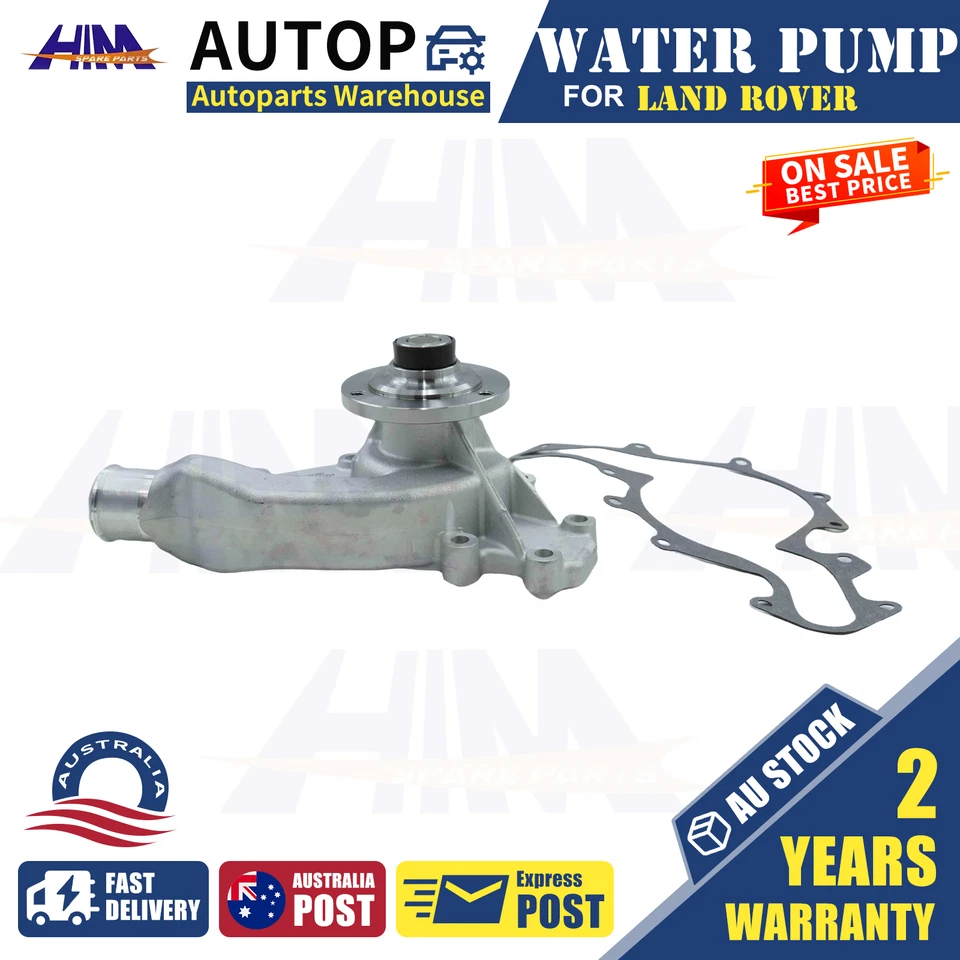 Water Pump for Land Rover Discovery L318 LJ Range Rover P38A 1993-2004 3.9L 4.6L - image 2 of 4