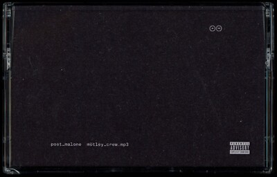 Post Malone: Motley / Mötley Crew Cassette Tape Single (2021)