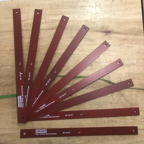 Simonds Power Hacksaw Blades 400 x 30 x 2 mm 6TPI / 6Z" High Speed