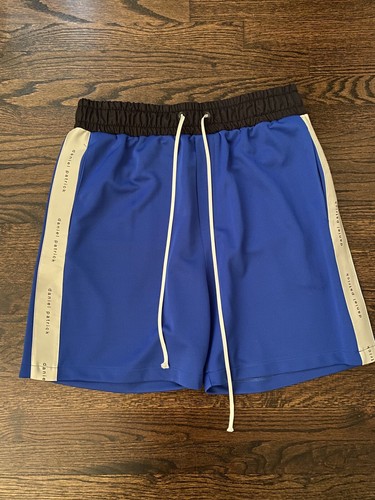 Daniel Patrick Classic Gym Shorts Cobalt Black Ivo