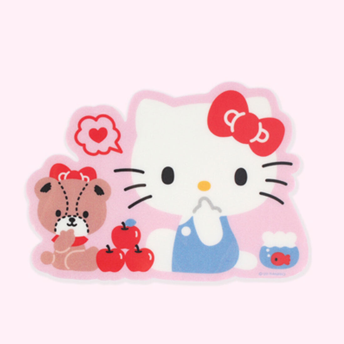 SANRIO CHARACTER HELLO KITTY DINOSAUR COSTUME DINO MOUSE PAD LOVELY IT