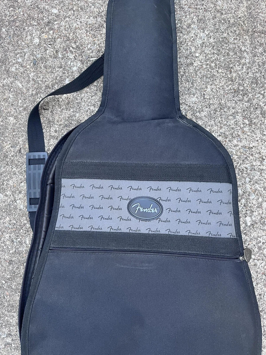 Fender Deluxe Guitar Carry Case Gig Bag Backpack Black | eBay