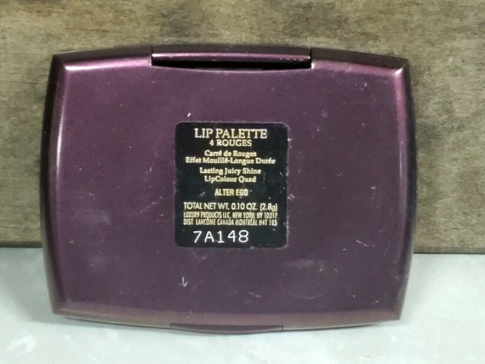 Lancome Lip Palette Batom Quad ~ Alter Ego ~ Tamanho Completo Novo Sem Caixa - Imagem 3 de 4