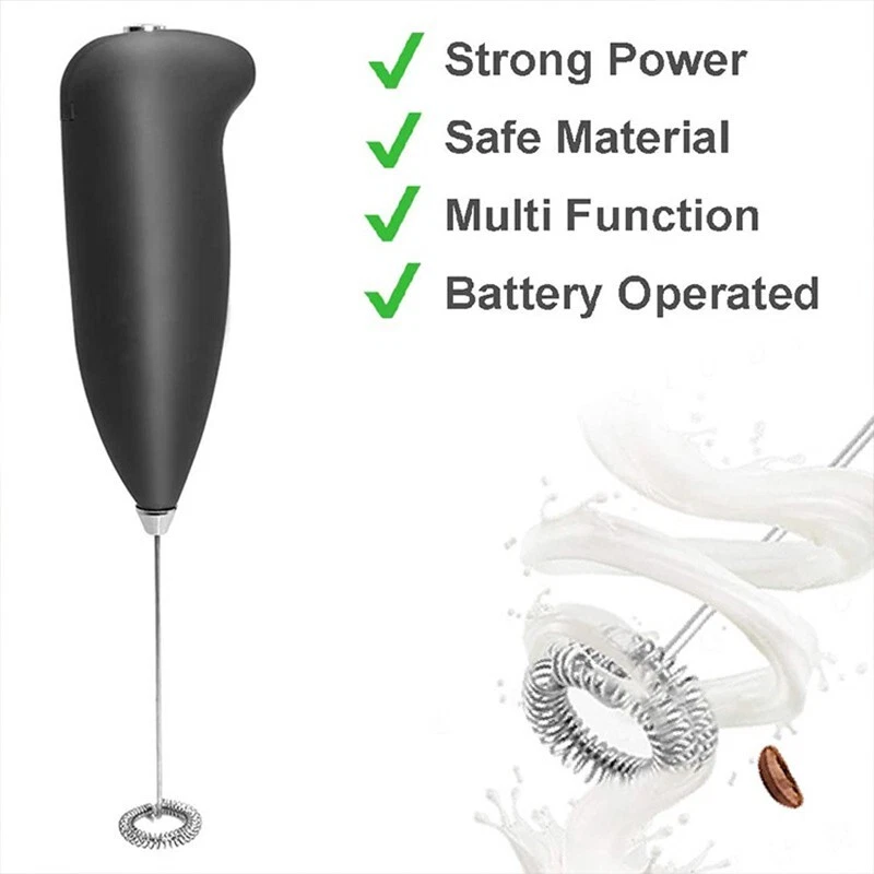 Milk Frother Handheld Mixer Electric Coffee Foamer Egg Beater Stirre Cappuccino