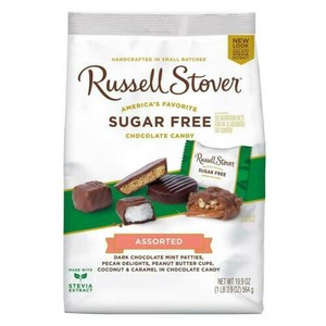 Russell Stover Assorted Sugar Free Chocolate Candies 19 9 Oz Wholesale Keto Bag Ebay