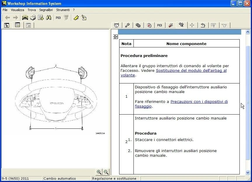 Saab 9-5 (1998-2011) manuale officina su Dvd - Immagine 4 di 4